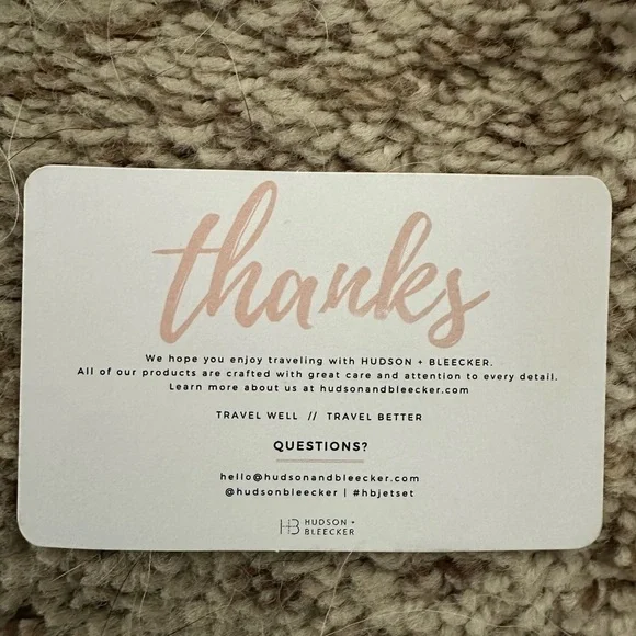 NWT: Hudson + Bleecker Travel Passport & Currency Holder - Picture 7 of 7